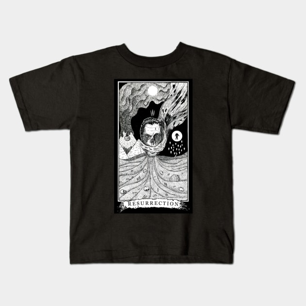 Resurrection - The Tarot Restless Kids T-Shirt by WinslowDumaine